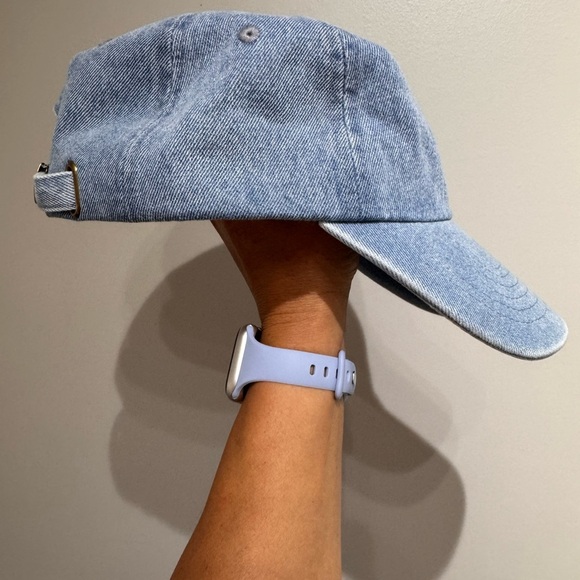 God Is Dope Blue Denim Cap - Picture 2 of 4